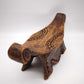92516 Poggia testa africano in legno intagliato