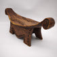 92516 Poggia testa africano in legno intagliato