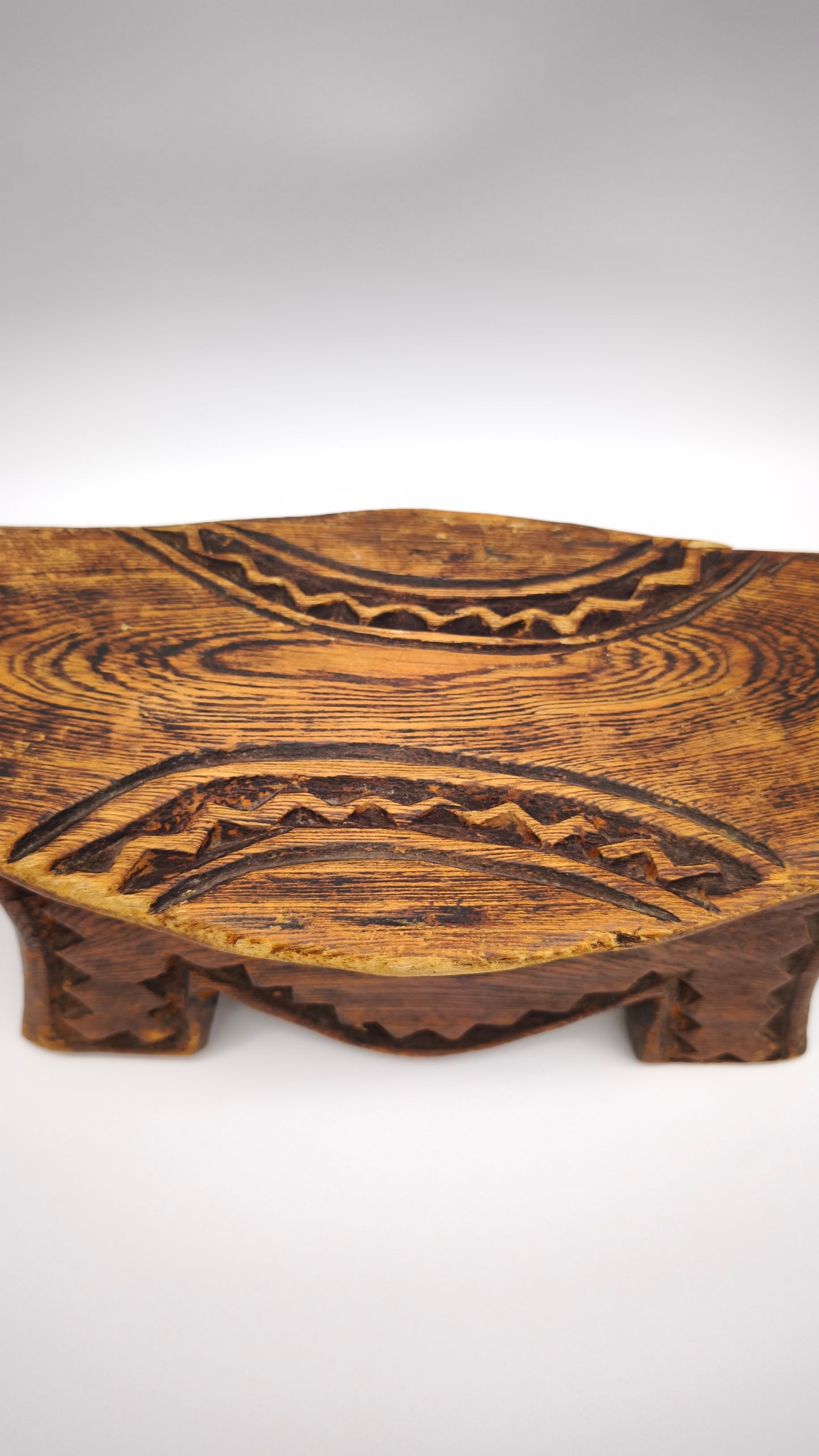 92516 Poggia testa africano in legno intagliato