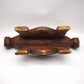 92516 Poggia testa africano in legno intagliato
