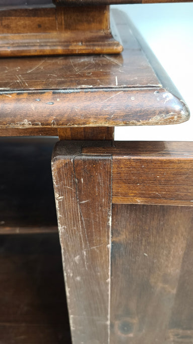 92579 Vetrina in legno arte povera