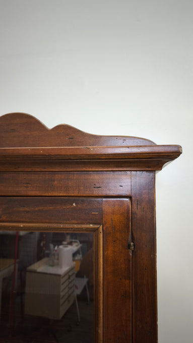 92579 Vetrina in legno arte povera