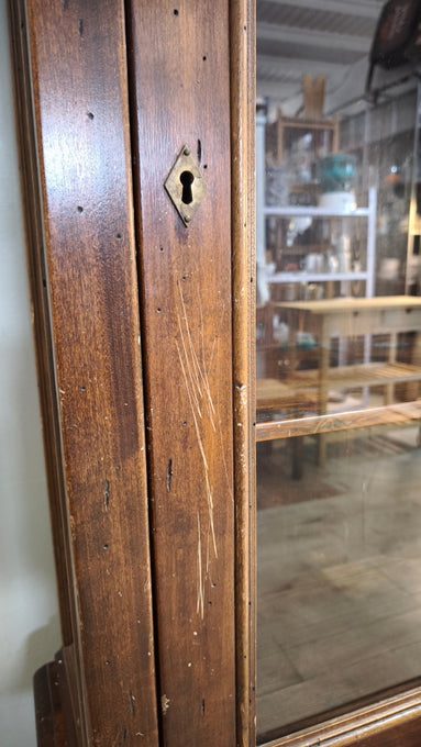 92579 Vetrina in legno arte povera