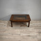 92575 Tavolino da salotto con teca a scorrimento