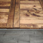 92593 Tavolo allungabile con base bianca e piano in legno
