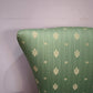 92588 Poltroncina imbottita e rivestita in tessuto verde