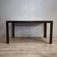 92595 Tavolo anni '60 in legno massello di palissandro, design italiano