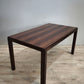 92595 Tavolo anni '60 in legno massello di palissandro, design italiano