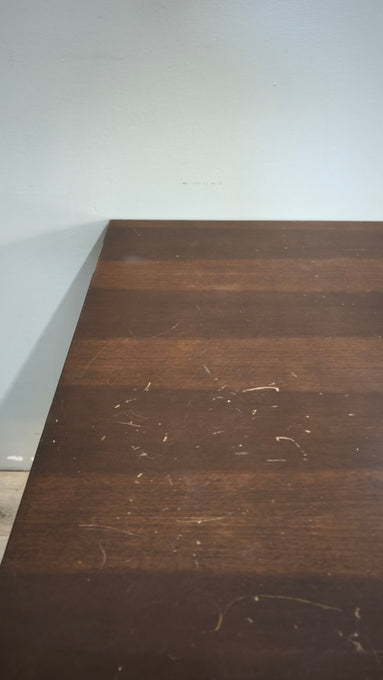 92589 Tavolo quadrato allungabile con piano quadrato a ribalta