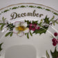 92582 Piatto da dessert in ceramica Royal Albert, Flower of the month series, Christmas rose, December