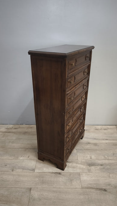 92631 Settimino in legno arte povera