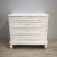 92704 Comò in legno dipinto bianco