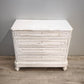 92704 Comò in legno dipinto bianco