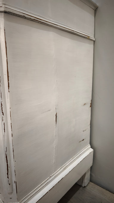 92704 Comò in legno dipinto bianco