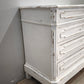 92704 Comò in legno dipinto bianco