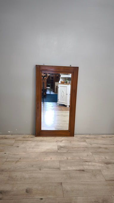 92720 Specchio rettangolare con cornice in legno
