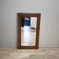 92720 Specchio rettangolare con cornice in legno
