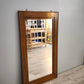 92720 Specchio rettangolare con cornice in legno