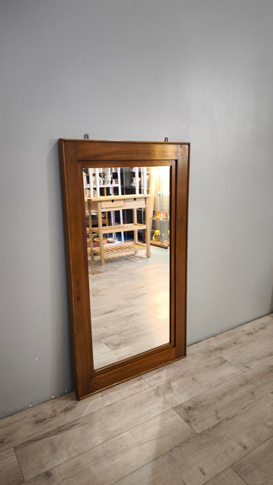 92720 Specchio rettangolare con cornice in legno