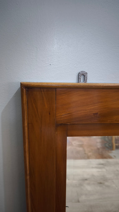 92720 Specchio rettangolare con cornice in legno