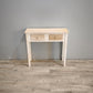 92703 Console in legno chiaro con due cassetti