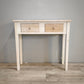 92703 Console in legno chiaro con due cassetti