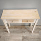 92703 Console in legno chiaro con due cassetti