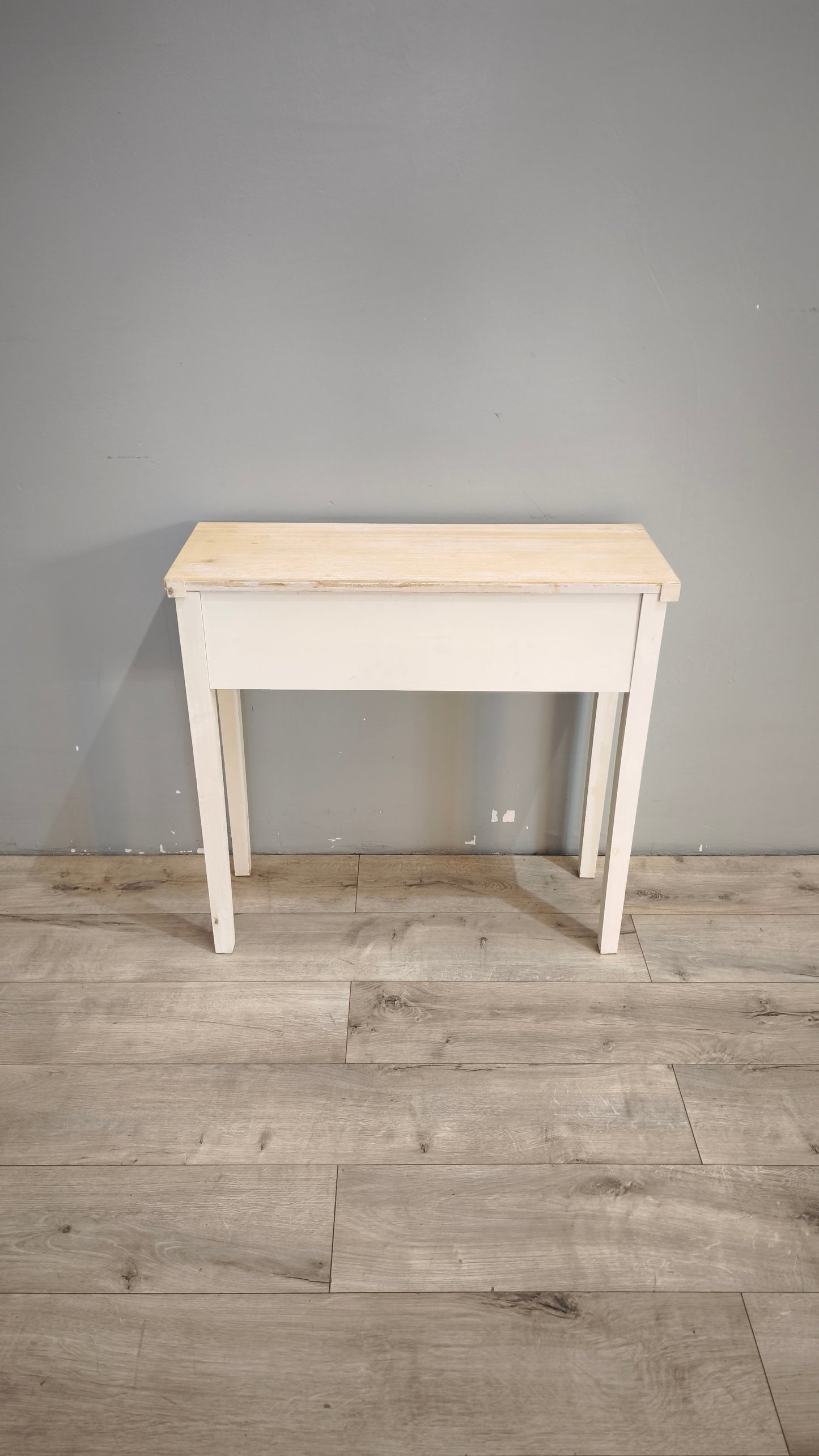 92703 Console in legno chiaro con due cassetti