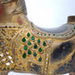 92636 Cavallo in legno decorato