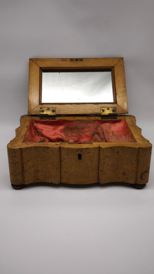 92655 Porta gioie in radica di acero