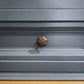 92759 Credenza due corpi in legno dipinta azzurra