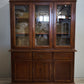 92745 Vetrina tre ante in legno massello