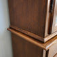 92745 Vetrina tre ante in legno massello