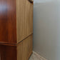92745 Vetrina tre ante in legno massello
