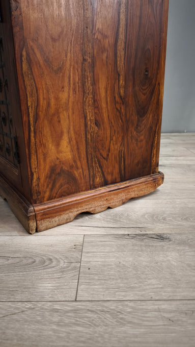 92744 Servante indiana in legno etnico