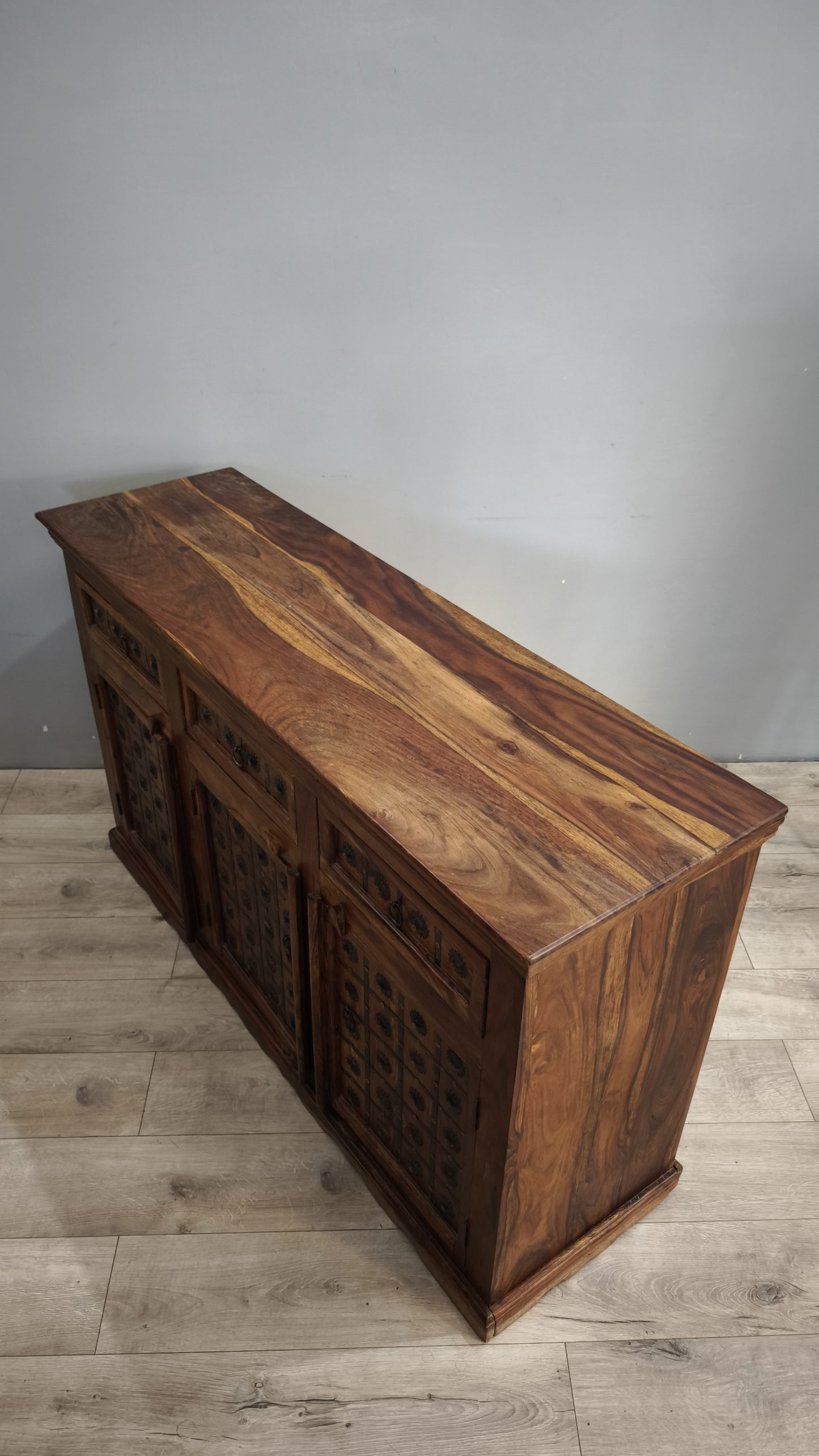 92744 Servante indiana in legno etnico