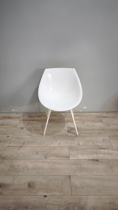 92774 Sedia Lagò by S+Arck with Driade made in Italy bianca
