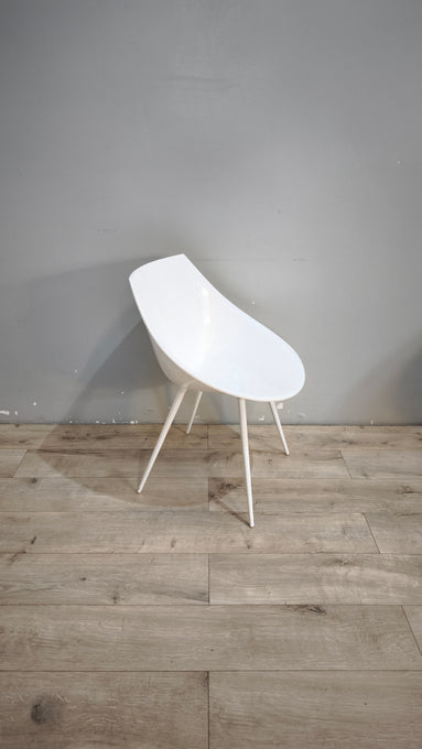 92774 Sedia Lagò by S+Arck with Driade made in Italy bianca