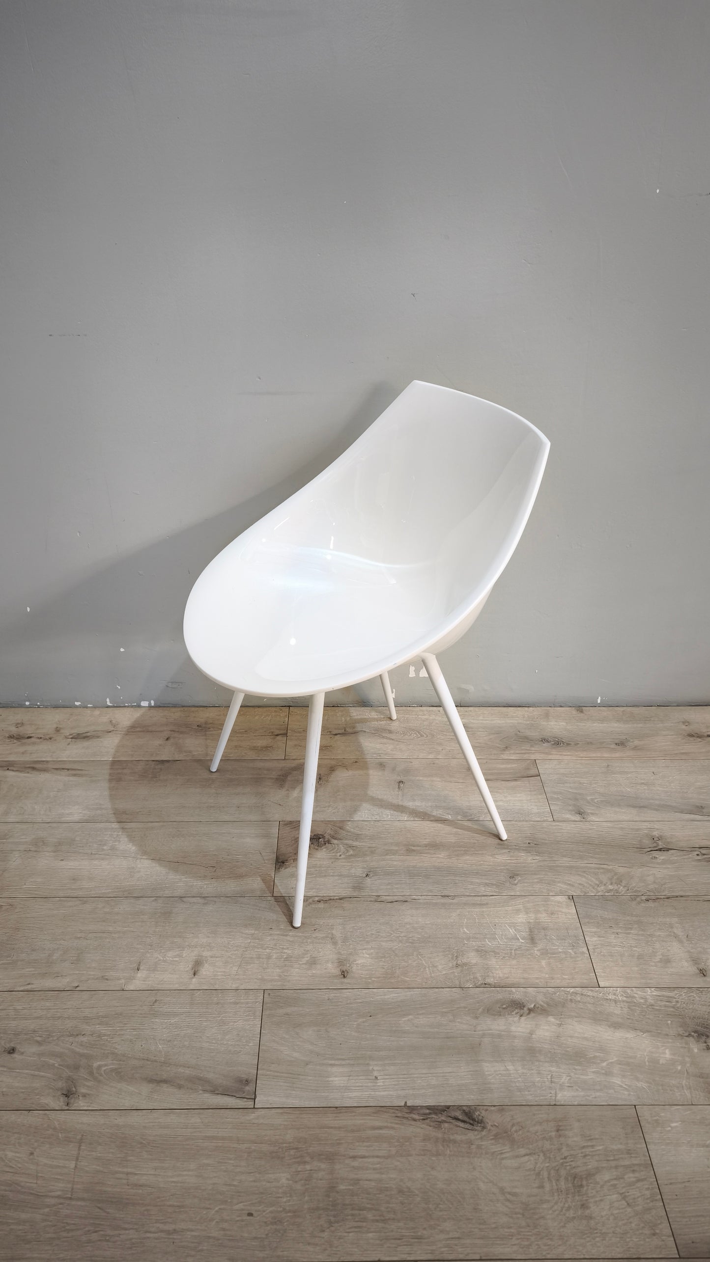 92774 Sedia Lagò by S+Arck with Driade made in Italy bianca