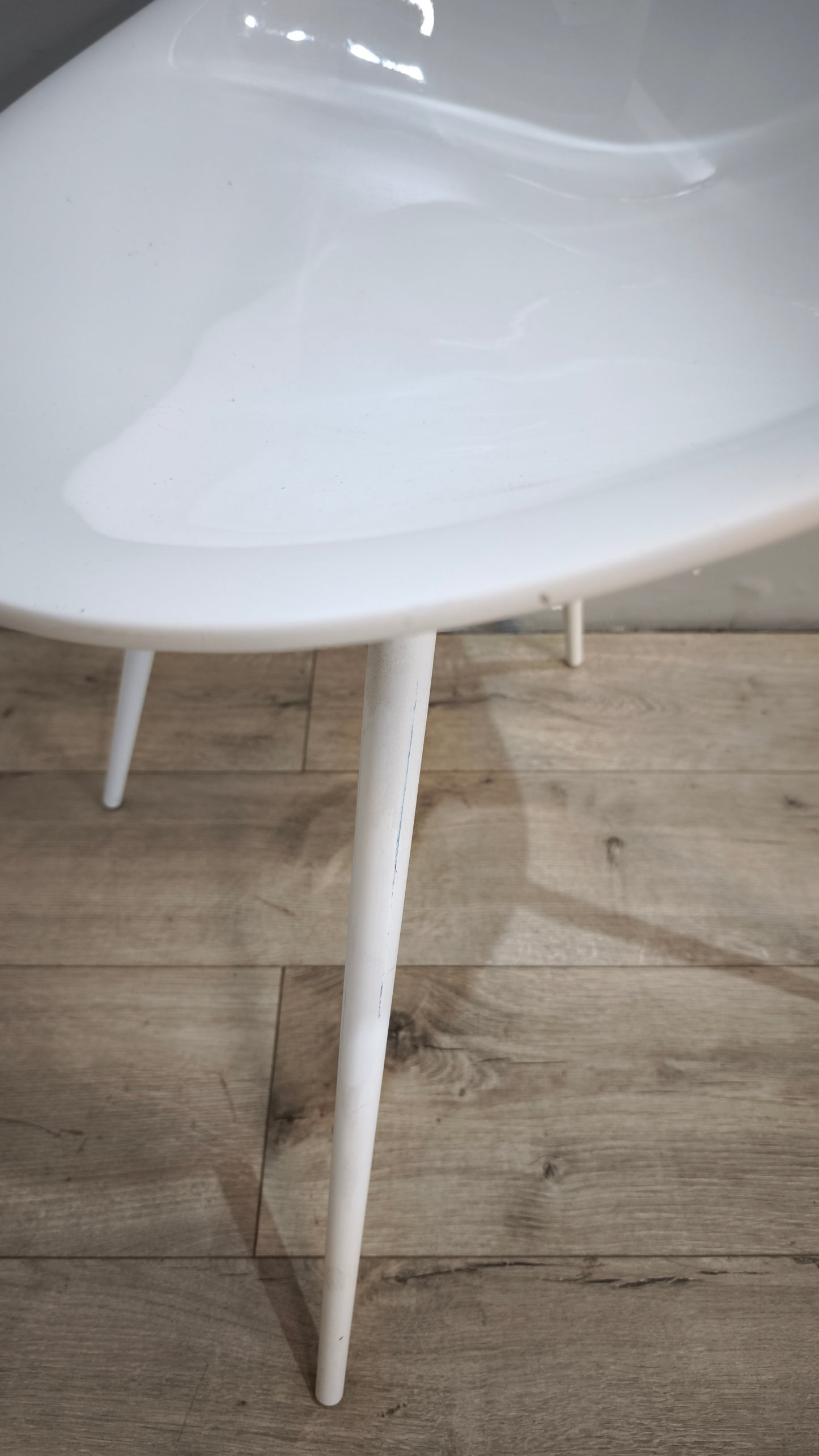 92774 Sedia Lagò by S+Arck with Driade made in Italy bianca