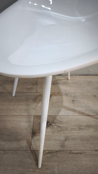 92774 Sedia Lagò by S+Arck with Driade made in Italy bianca