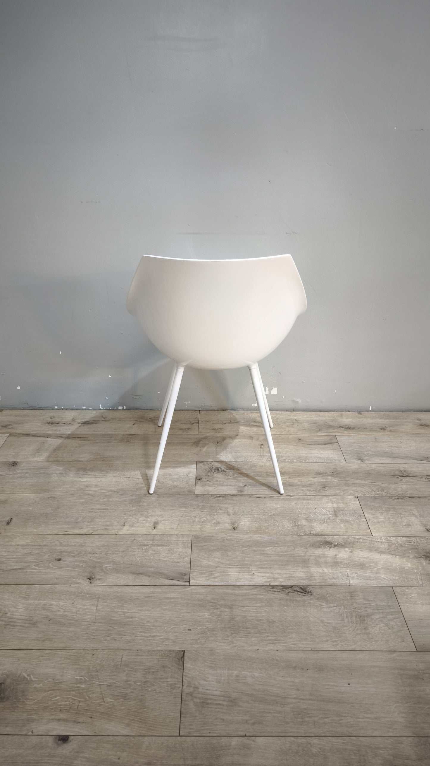92774 Sedia Lagò by S+Arck with Driade made in Italy bianca