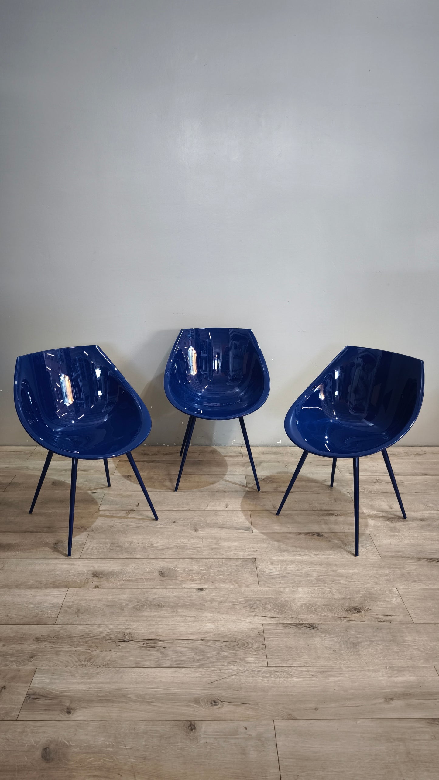 92773 Sedia Lagò by S+Arck with Driade made in Italy blu