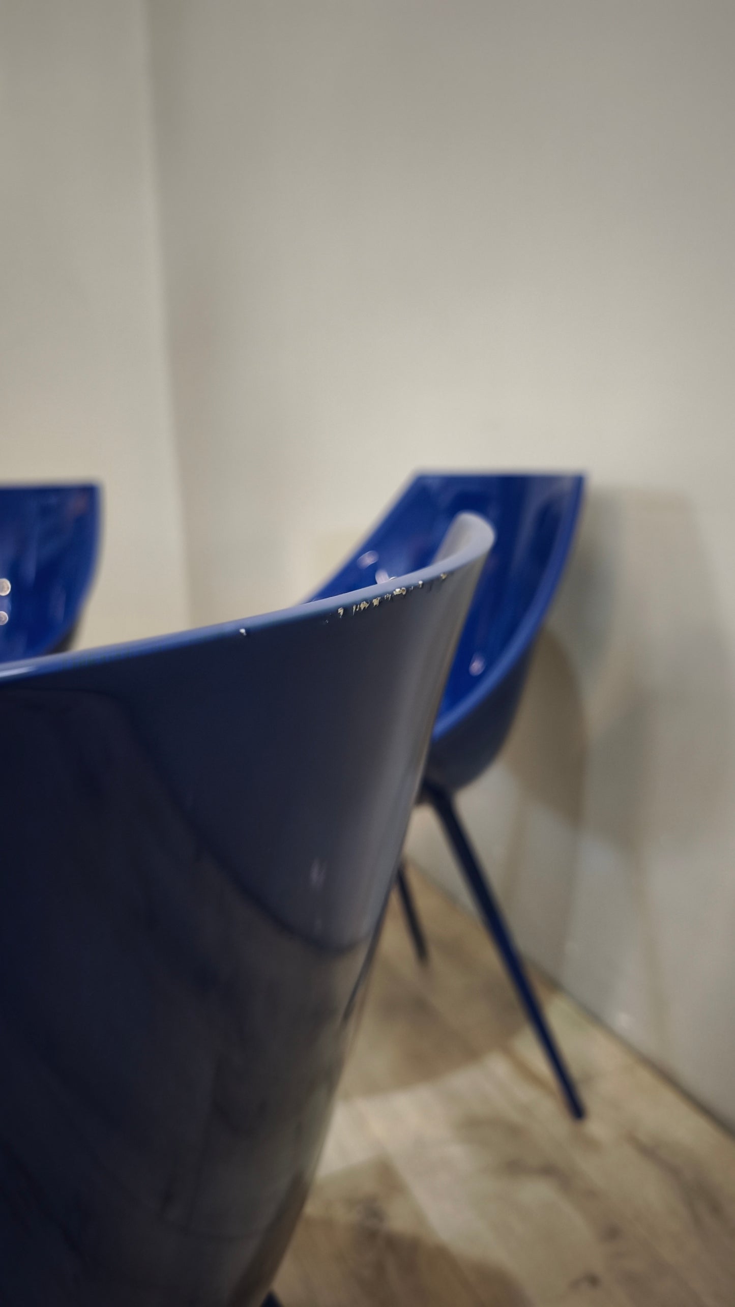 92773 Sedia Lagò by S+Arck with Driade made in Italy blu
