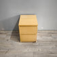 92746 Comodino Ikea con due cassetti chiaro