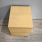 92746 Comodino Ikea con due cassetti chiaro