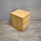 92746 Comodino Ikea con due cassetti chiaro