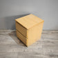 92746 Comodino Ikea con due cassetti chiaro