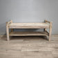 92750 Tavolo da salotto rustico in legno