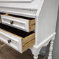 92749 Secretaire bianco in legno
